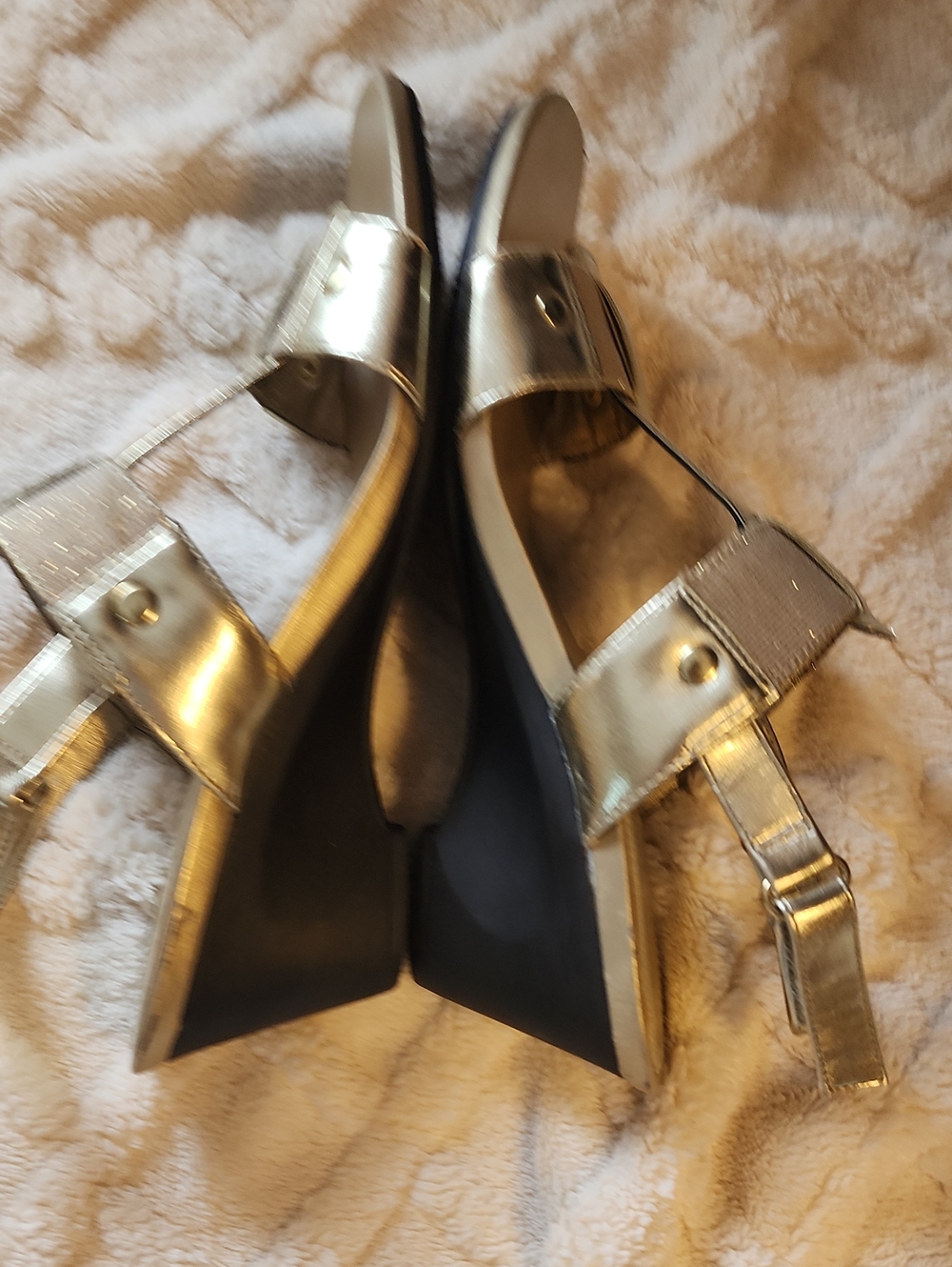 Bandolino Gold  Sandals - Picture 5 of 10